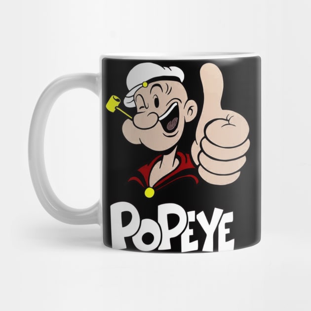 Popeye by strong chinese girl